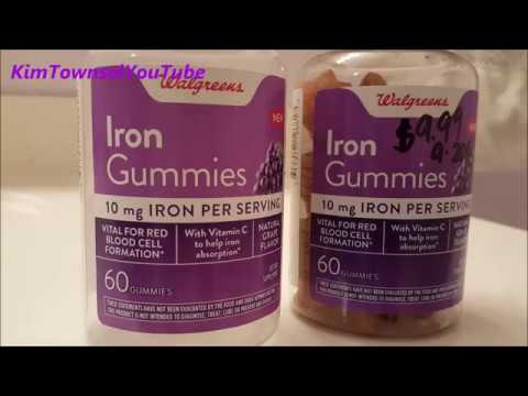 Iron Gummies from Walgreens Review by Kim Townsel