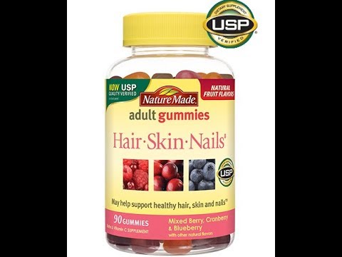 Nature Made Hair, Skin, and Nails Adult Gummies (Review) | LethalBeautyXo